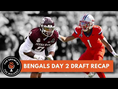 Bengals Day 2 Draft recap - The Growler Podcast Episode Thumbnail