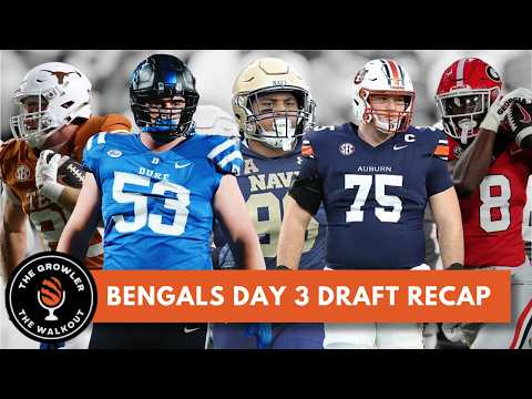 Bengals Day 3 draft recap - The Growler Podcast Episode Thumbnail