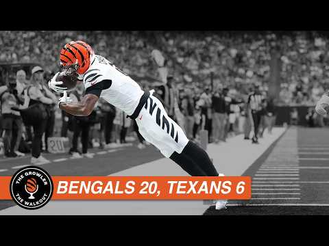 The Walkout: Bengals 20, Texans 6 - The Growler Podcast Episode Thumbnail