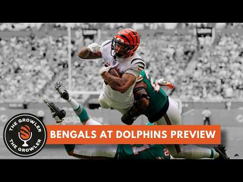 Preview: Bengals at Dolphins - The Growler Podcast Episode Thumbnail
