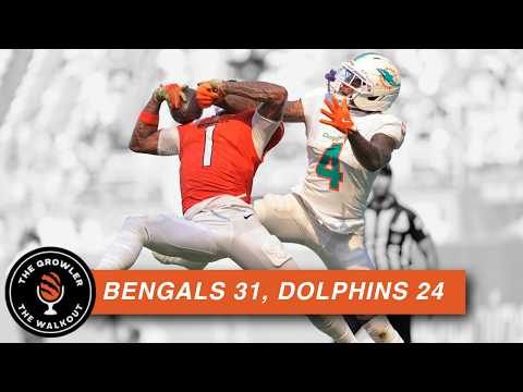 The Walkout: Bengals 31, Dolphins 24 - The Growler Podcast Episode Thumbnail