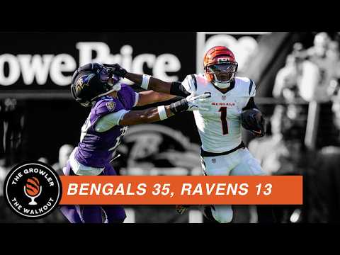The Walkout: Bengals 35, Ravens 13 - The Growler Podcast Episode Thumbnail